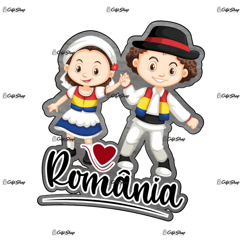 Copii port popular romania, magnet frigider mgs125